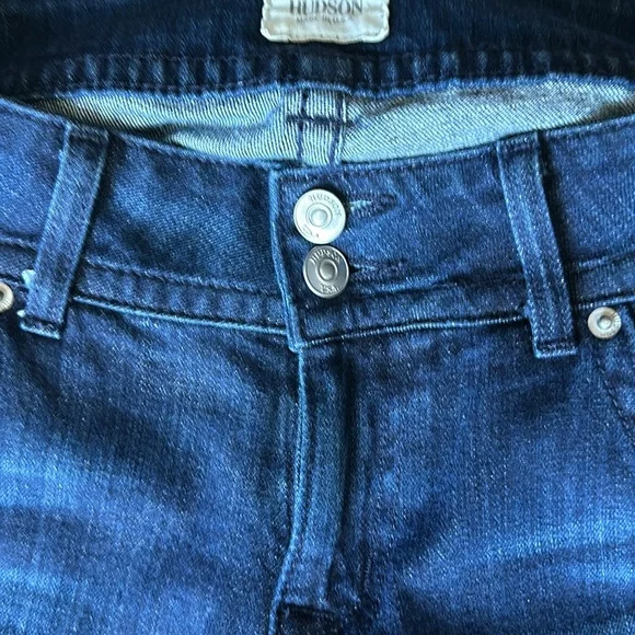 Hudson Jeans signature boot cut, dark wash Jean. Size 28. - Picture 5 of 8